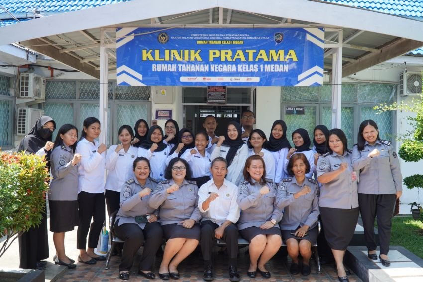Klinik Pratama Rutan Kelas I Medan Bekali CPNS Tenaga Kesehatan, Kanwil Ditjenpas Sumut Siapkan Garda Terdepan Pelayanan Warga Binaan
