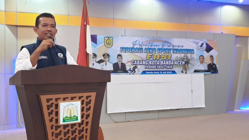 FASI Kota Banda Aceh 2024–2028 Resmi Dilantik, Siap Majukan Olahraga Kedirgantaraan
