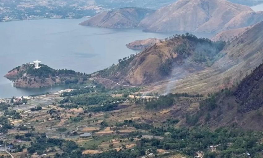 7 Kabupaten Sekitar Danau Toba Ditetapkan Siaga Darurat Karhutla, 1.800 Hektare Lahan Terbakar