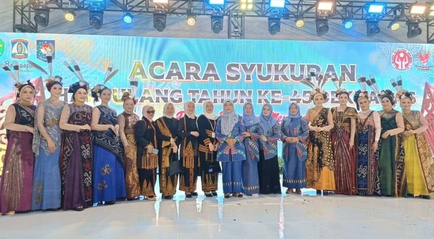 Mandailing Natal Hadiri Syukuran HUT ke-45 Dekranas di Kaltim, Yupri Astuti Berikan Pesan Inspiratif untuk Pengrajin