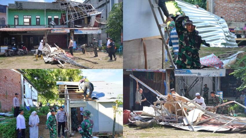 Respons Cepat Kodam IM, TNI Turun Bantu Korban Bencana Alam di Aceh Utara