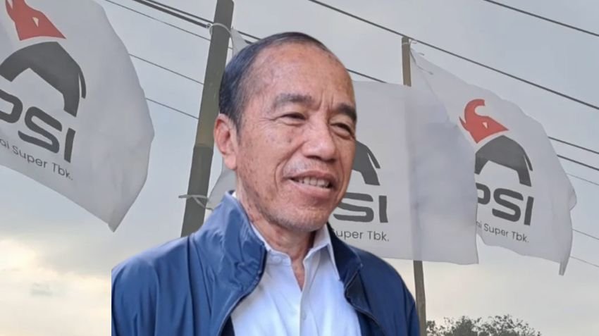 Jokowi Puji Logo Baru PSI Bergambar Gajah: “Keren Banget!”
