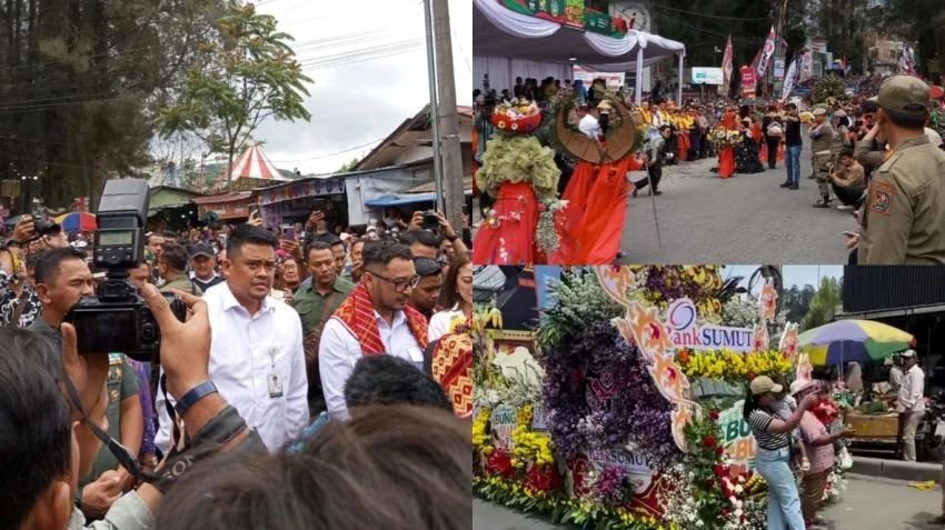 Festival Bunga dan Buah Dibuka, Gubernur Bobby Nasution Nilai Masih Kurang Meriah