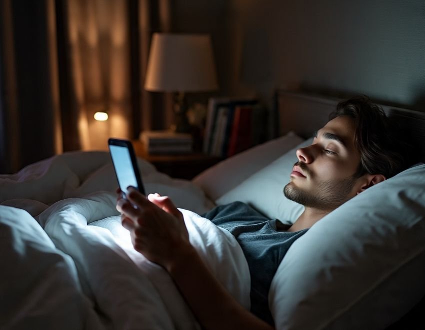 Suka Main HP Sebelum Tidur? Awas, Bisa Bikin Tekanan Darah Naik!