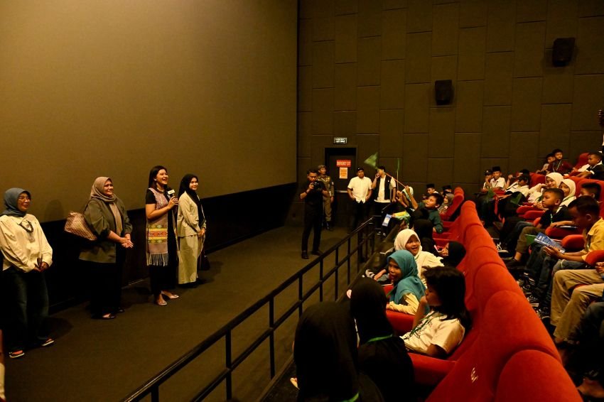 Rayakan Hari Anak 2025, Kahiyang Ayu Ajak 500 Anak Marginal Nobar Film 'Jumbo' di Medan