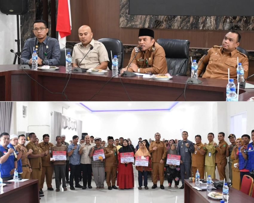 Pemkot Padangsidimpuan Salurkan Bantuan Ekonomi untuk Korban Banjir dan Longsor