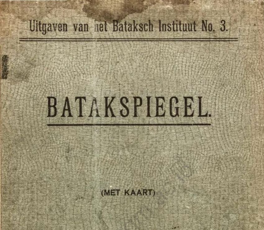 Tentang Batakspiegel Kejam