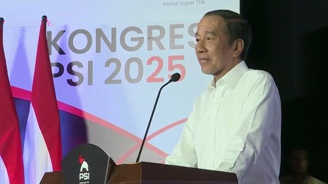 Jokowi Yakin PSI Bakal Jadi Partai Besar, Tapi Minta Jangan Tergesa-gesa