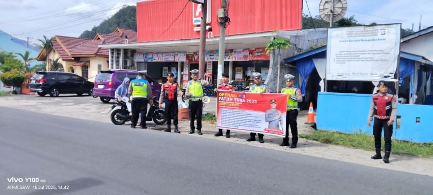 Operasi Patuh Toba 2025 Dimulai, Polres Tapteng Fokuskan Penindakan 10 Pelanggaran Prioritas