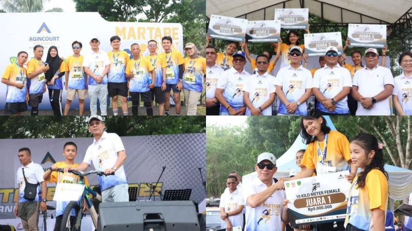 Martabe Run 2025, Bupati Tapsel: Jauhkan Generasi Muda dari Narkoba dan Judol Lewat Olahraga