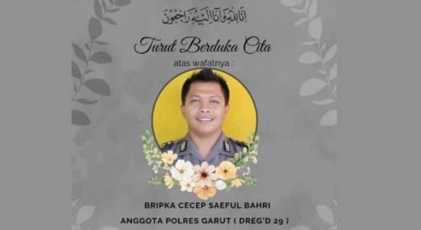 Kapolri Beri Kenaikan Pangkat Luar Biasa kepada Bripka Cecep Saeful Bahri yang Gugur Saat Bertugas di Pernikahan Anak Gubernur Jabar