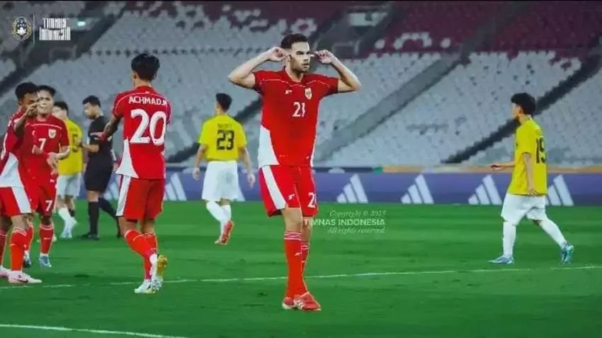 Garuda Muda Menggila! Indonesia U-23 Bungkam Brunei 8-0
