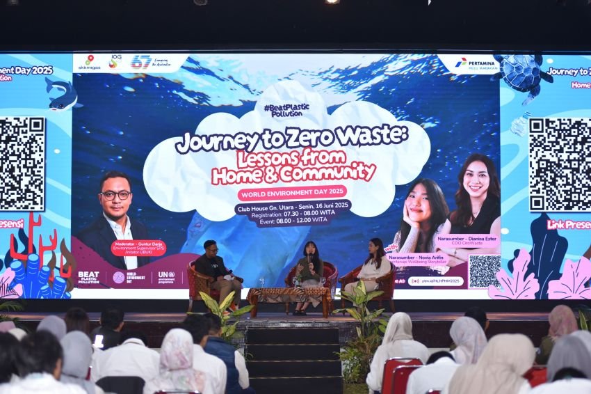 Pertamina Hulu Mahakam Gaungkan Aksi Nyata Kurangi Sampah Plastik di Kalimantan Timur