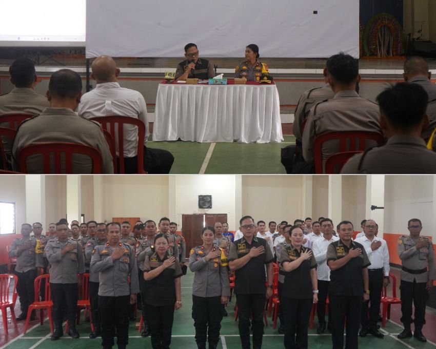 Polres Bangli Terima Penyuluhan Hukum dari Bidkum Polda Bali, Fokus pada Penghapusan Kekerasan Dalam Rumah Tangga