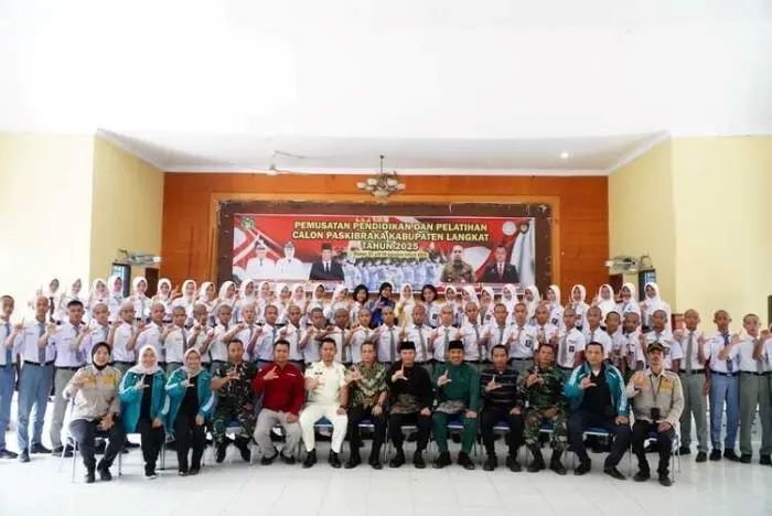 58 Siswa Terpilih Ikuti Diklat Paskibraka Kabupaten Langkat 2025, Febri dan Andika Wakili ke Tingkat Provinsi