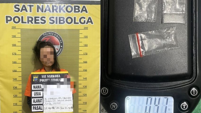 Simpan Sabu di Kotak Rokok, Warga Sibolga Tak Berkutik Saat Digerebek