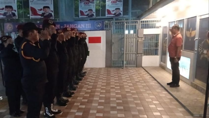 Pimpin Apel Serah Terima Tugas, Kalapas Ingatkan Petugas Agar Tetap Jaga Integritas