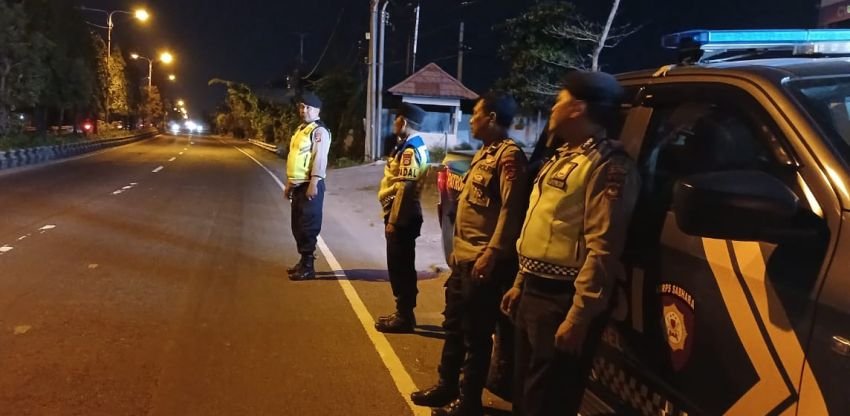 Polsek Denpasar Selatan Intensifkan Patroli Malam Minggu Demi Keamanan Warga