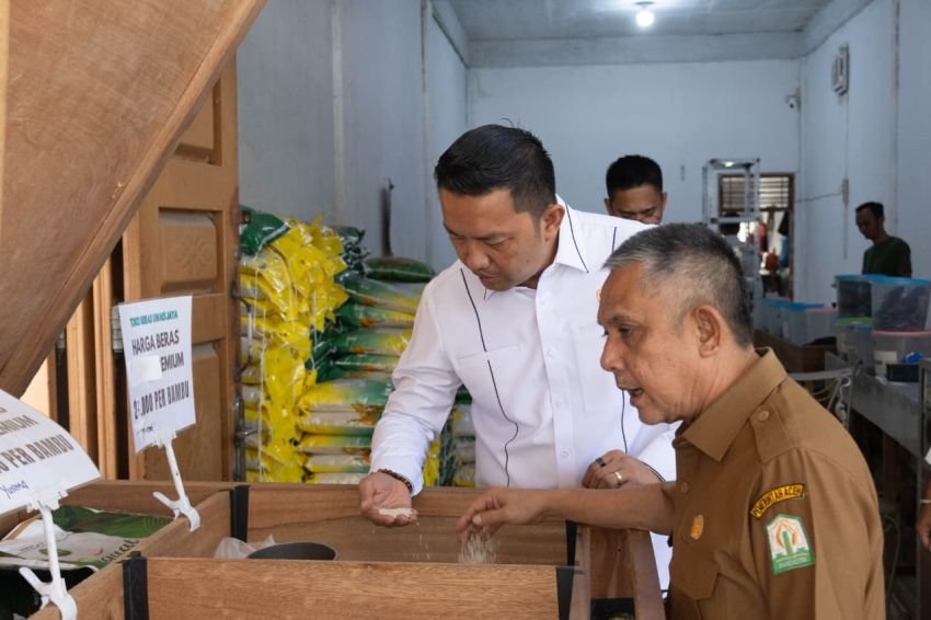 Polda Aceh Tegas! Pedagang Wajib Jual Beras Sesuai HET