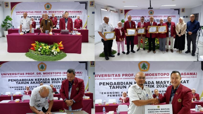 Universitas Moestopo Gandeng Kelurahan Pondok Labu dalam Program Pemberdayaan Ekonomi Perempuan dan Komunitas