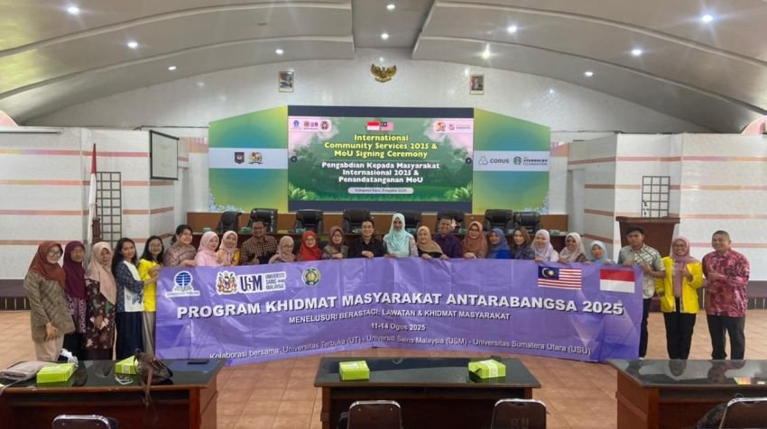 Pasar Buah Berastagi Bersolek Lewat Program PkM Internasional 2025: Kolaborasi Lintas Negara Majukan Pariwisata Karo