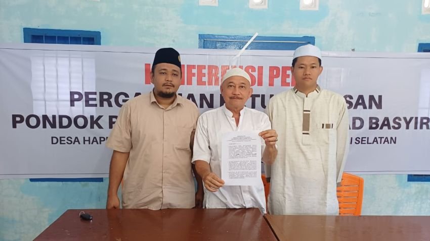 Ketua Yayasan Syekh Ahmad Basyir Dicopot Akibat Kasus Asusila, Digantikan Tegus Al Hadi Nasution