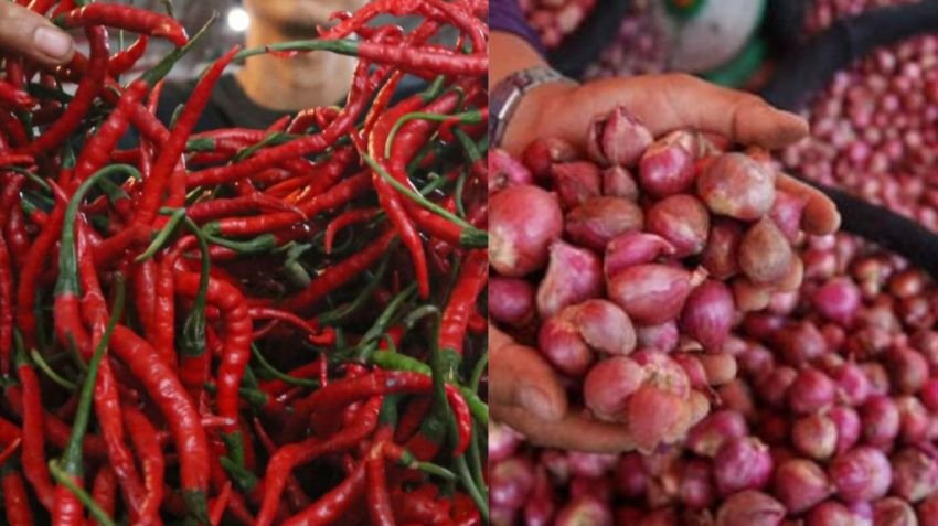 Harga Cabai Merah dan Bawang Merah Melonjak, Tembus di Atas HET di Beberapa Daerah Sumut