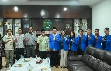 Walikota Padangsidimpuan Terima Audiensi PC PMII, Dukung Dialog Publik Cegah Pergaulan Bebas