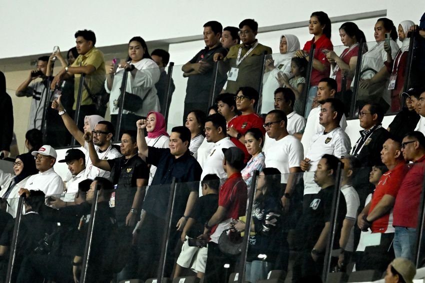 Laga Perdana Timnas U-17 vs Tajikistan Berjalan Lancar, Erick Thohir Puji Fasilitas dan Antusiasme Suporter