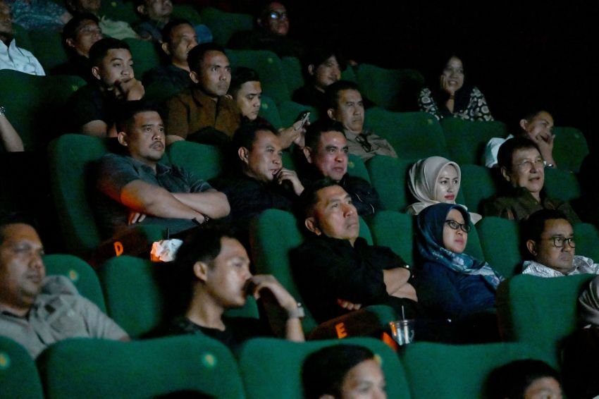Gubernur Sumut Nobar Film “Believe”, Bobby Nasution: Cerminan Nilai Kepemimpinan dan Keteladanan