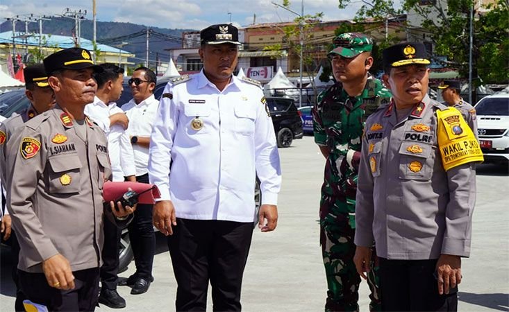 Wakapolda Sumut Tinjau Kesiapan Pengamanan Aquabike & F1H2O 2025 di Toba