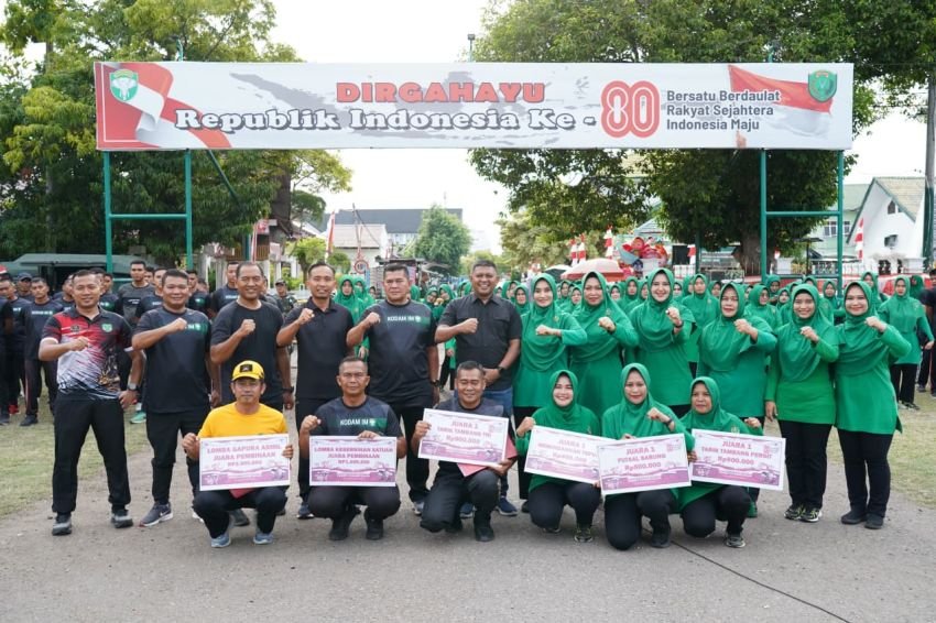 Danrem Ali Imran: “NKRI Negara Besar, Mari Isi Kemerdekaan Menuju Indonesia Emas”