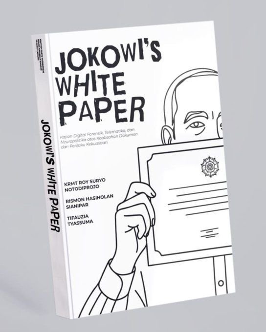 Dokter Tifa Luncurkan Buku “Jokowi’s White Paper”, Angkat Isu Keabsahan Dokumen dan Kepemimpinan