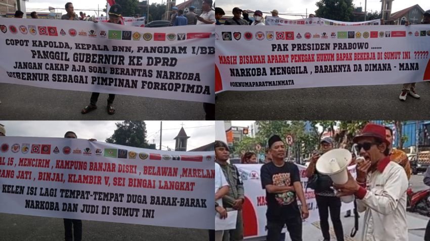 AMSU Desak Polda dan Pemprov Sumut Tindak Tegas Barak Narkoba dan Judi