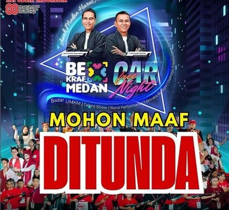 Pemkot Medan Tunda Car Free Night Akibat Aksi Unjuk Rasa