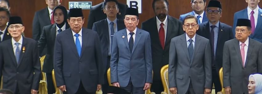 Jokowi Hadiri Sidang Tahunan MPR/DPR 2025 di Senayan
