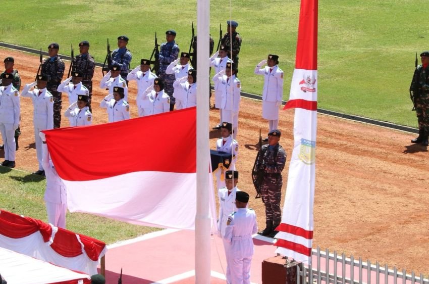 Upacara HUT ke-80 RI di Papua Berlangsung Aman dan Penuh Semangat Kebangsaan