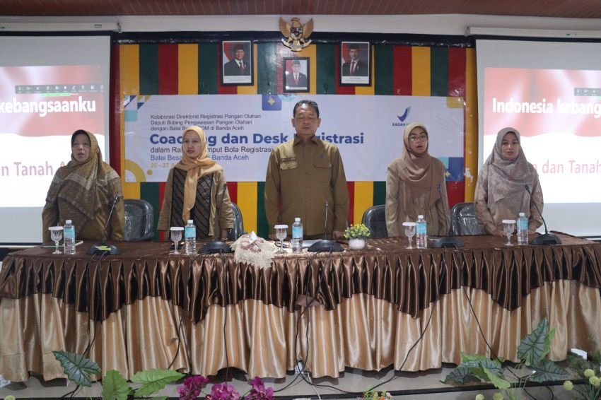 BPOM Banda Aceh Gelar Coaching dan Desk Registrasi Jemput Bola untuk Permudah Perizinan Pangan Olahan UMK
