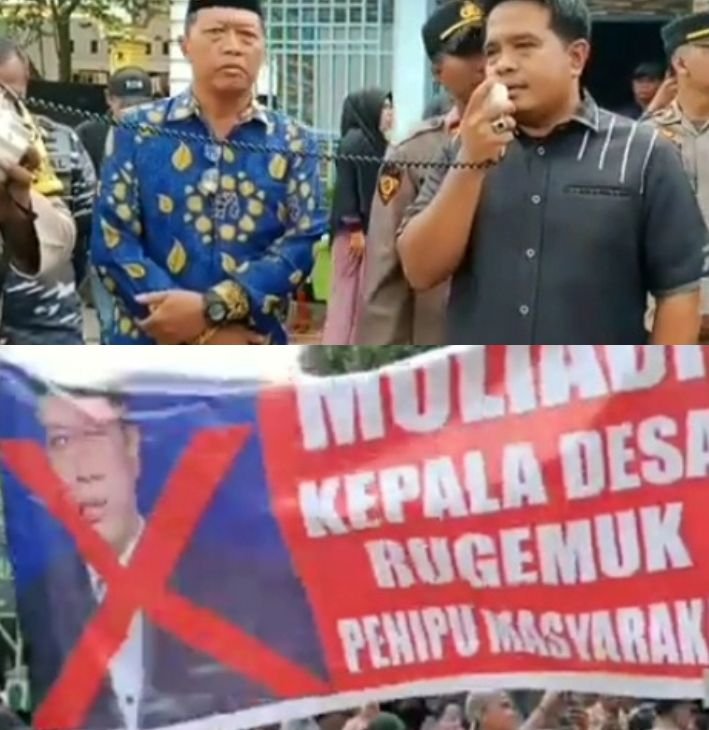 Ratusan Warga Desa Rugemuk Desak Polres Deliserdang Tangkap Kades Muliadi Terkait Dugaan Korupsi Dana Desa Rp1,7 Miliar