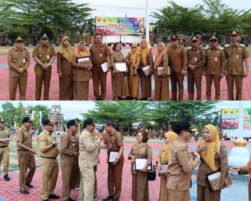 Pemkab Paluta Lepas 12 ASN Purnabakti, Apresiasi atas Pengabdian