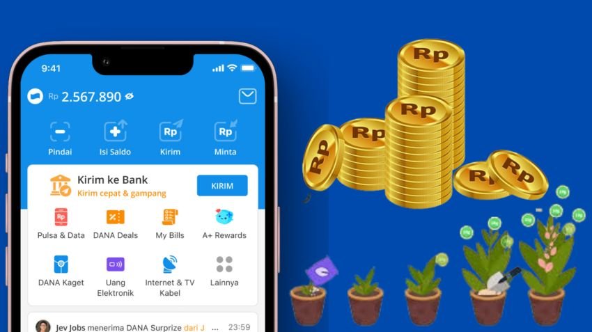 Saldo DANA Gratis Hingga Rp444.000! Mainkan Aplikasi Penghasil Uang Populer 2025