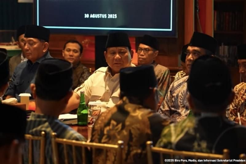 Presiden Prabowo Subianto Gelar Dialog dengan 16 Ormas Islam di Hambalang, Bahas Persatuan dan Tantangan Bangsa
