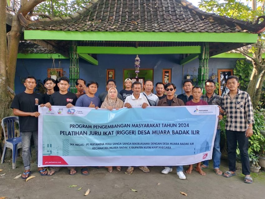 PHSS Beri Pelatihan Rigger untuk Pemuda Muara Badak Ilir: Buka Peluang Kerja dan Kemandirian
