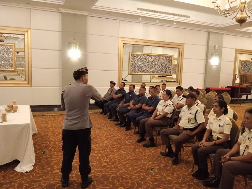 Polresta Denpasar Gelar Jumat Curhat Bersama Security Hotel Samabe untuk Perkuat Keamanan Pariwisata