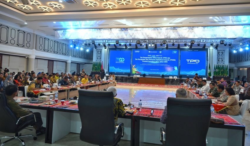 Pemprov Sumut Dorong Kendali Inflasi dan Akselerasi Digitalisasi Transaksi Daerah