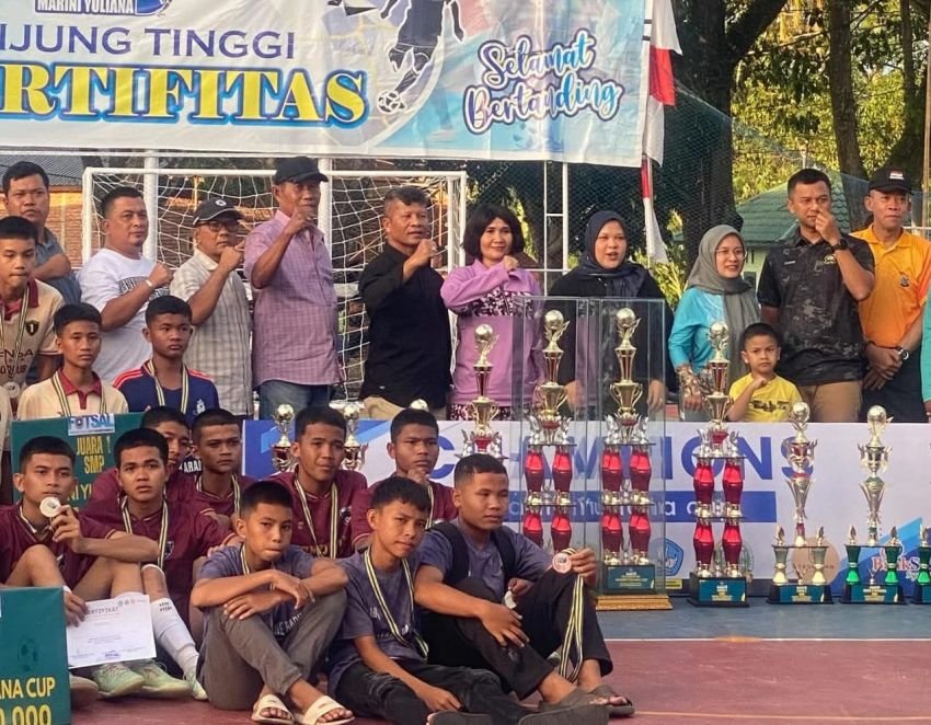 Marini Cup I Futsal Sukses Digelar, Marini Hutabarat: Kalian Semua Adalah Pemenang!