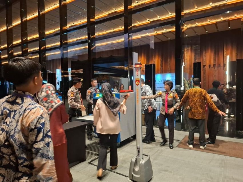 Polda Bali Perketat Pengamanan The Chandi Summit 2025, Pemeriksaan di Pintu Masuk Dilakukan Sesuai SOP
