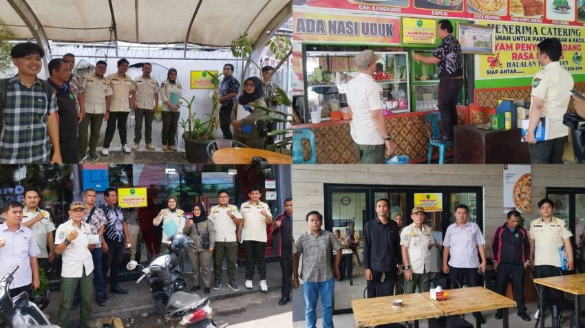 Satpol PP Padangsidimpuan Tindak Tempat Usaha yang Menunggak Pajak, Tujuh Lokasi Ditempeli Stiker