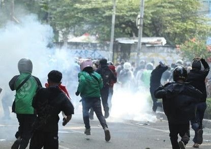 Polri: 3.195 Massa Diamankan, 55 Tersangka Aksi Anarkis Ditetapkan