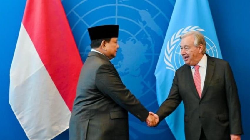Presiden Prabowo Bertemu Sekjen PBB António Guterres, Tegaskan Komitmen Indonesia untuk Perdamaian Dunia
